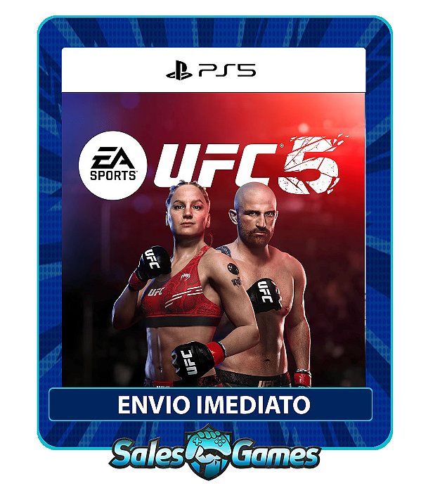 UFC 5 - PS5 - Edição Padrão - Primária - Mídia Digital.