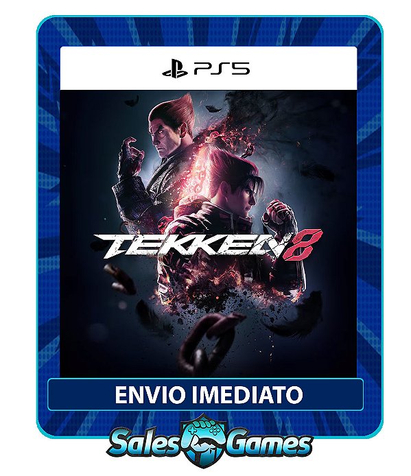 TEKKEN 8 - PS5 - Edição Padrão - Primária - Mídia Digital.