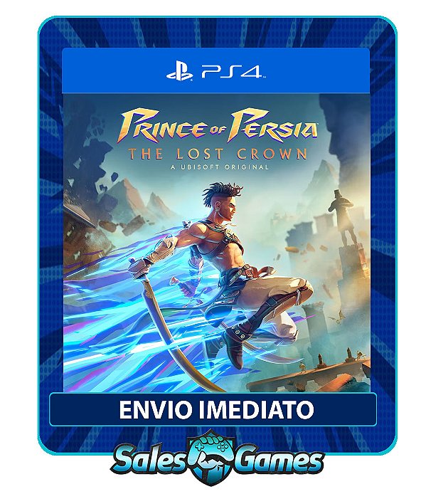 Prince of Persia The Lost Crown - PS4 - Edição Padrão - Primária - Mídia Digital.