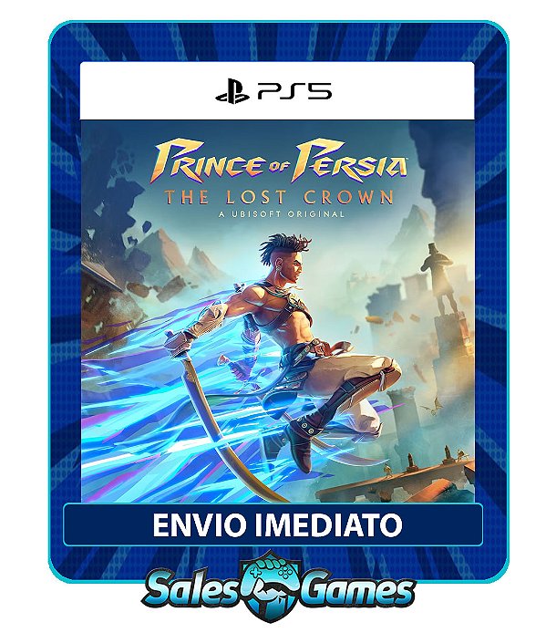 Prince of Persia The Lost Crown - PS5 - Edição Padrão - Primária - Mídia Digital.