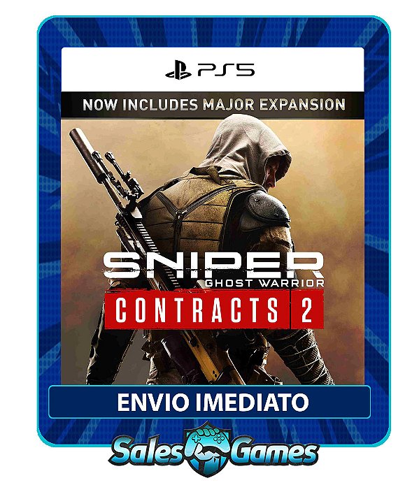 Sniper Ghost Warrior Contracts 2  - PS5 - Edição Padrão - Primária - Mídia Digital