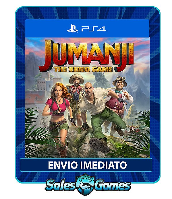 JUMANJI: o video game - PS4- Edição Padrão - Primária - Mídia Digital
