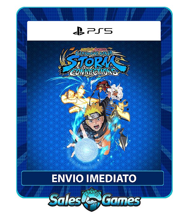 NARUTO X BORUTO Ultimate Ninja STORM CONNECTIONS - PS5 - Edição Padrão - Primária - Mídia Digital.