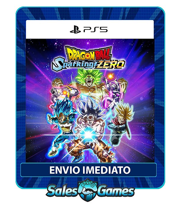 PRE VENDA - DRAGON BALL: Sparking! ZERO - PS5 - Edição Padrão - Primária - Mídia Digital.