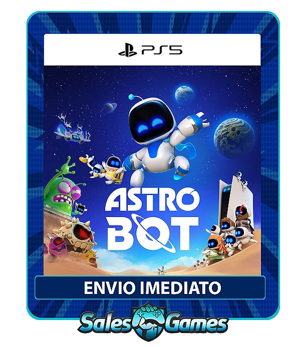 ASTRO BOT - PS5 - Edição Padrão - Primária - Mídia Digital.