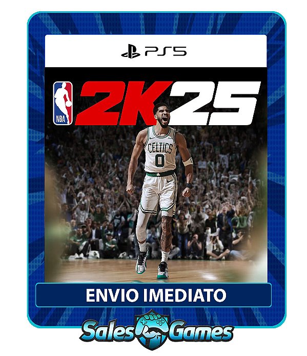 NBA 2K25 - PS5 - Edição Padrão - Primária - Mídia Digital.