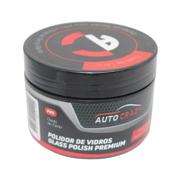 Polidor de Vidros Óxido de Cério Premium P-85 100gr Auto Crazy