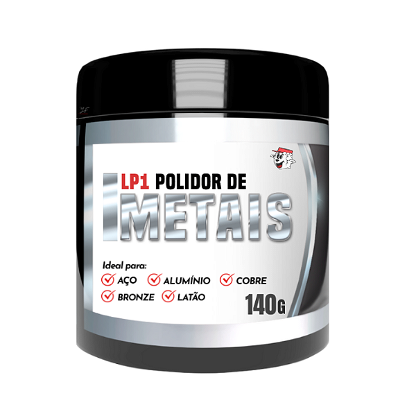 LP1 Polidor de Metais Brilho Espelhado 140g Lincoln