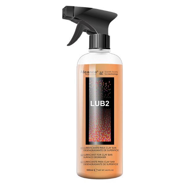 LUB2 Lubrificante para Clay Bar Spray Alcance Profissional 500ml