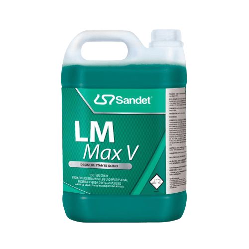 LM Max V Desincrustante Ácido 5L Sandet