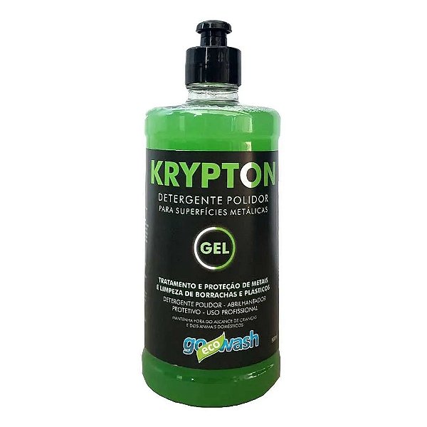 Krypton Detergente Desincrustante Pesado para Metais Go Eco Wash 500ml