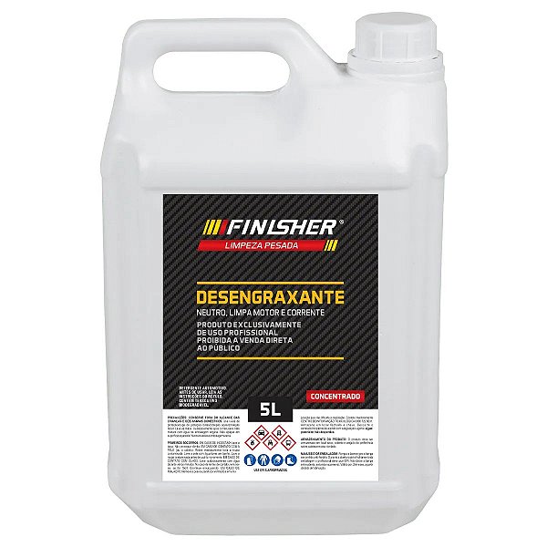 Detergente Desengraxante Neutro Finisher 5L