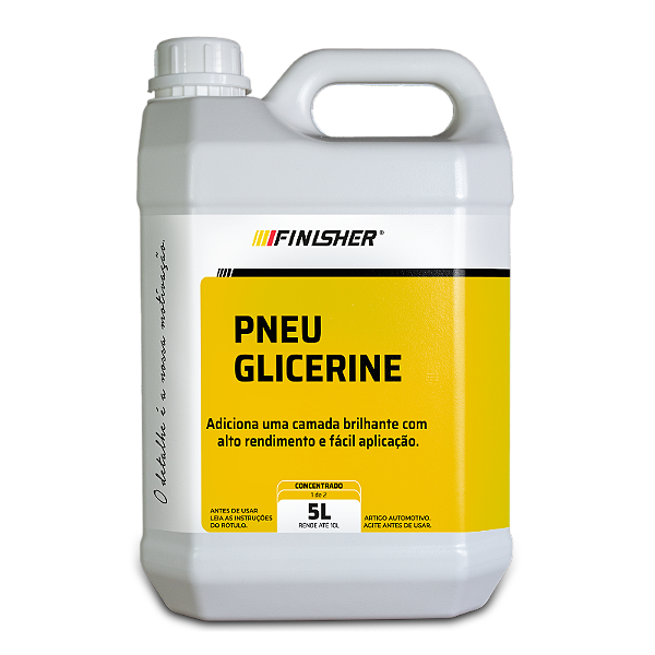 Glicerine Pretinho para Pneu Finisher 5L