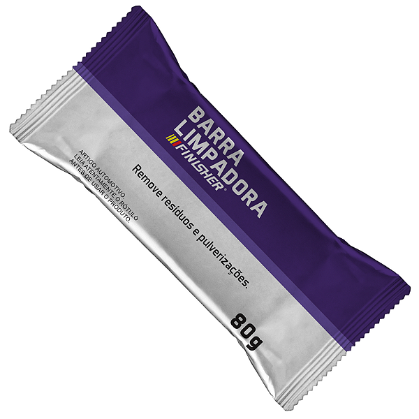 Barra Limpadora Clay Bar Média 80g Finisher