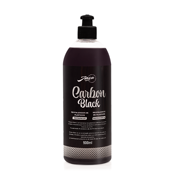 Carbon Black Revitalizador de Plásticos Externos 500ml Jaça
