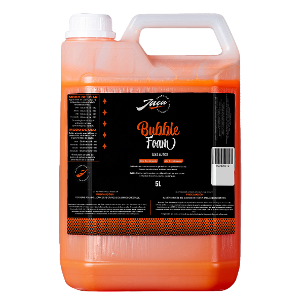 Bubble Foam Lava Autos Concentrado 5L Jaça