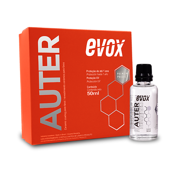 Auter Revestimento Coating para Faróis 50ml Evox