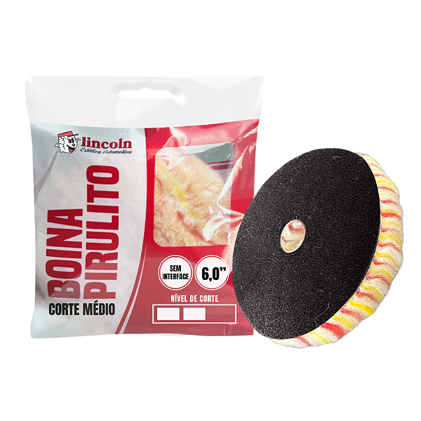 Boina de Lã Pirulito Corte 6" Lincoln