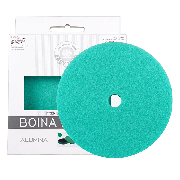 Boina de Espuma Alumina Verde Corte Pesado 5" Easytech