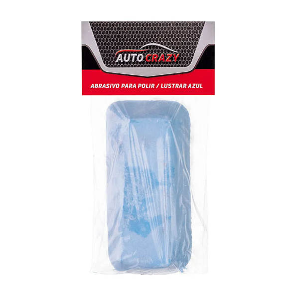 Abrasivo Para Polir e Lustrar Metais Azul 300G Auto Crazy