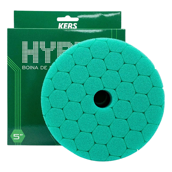 Boina de Espuma Verde Hyper Corte 5" Kers
