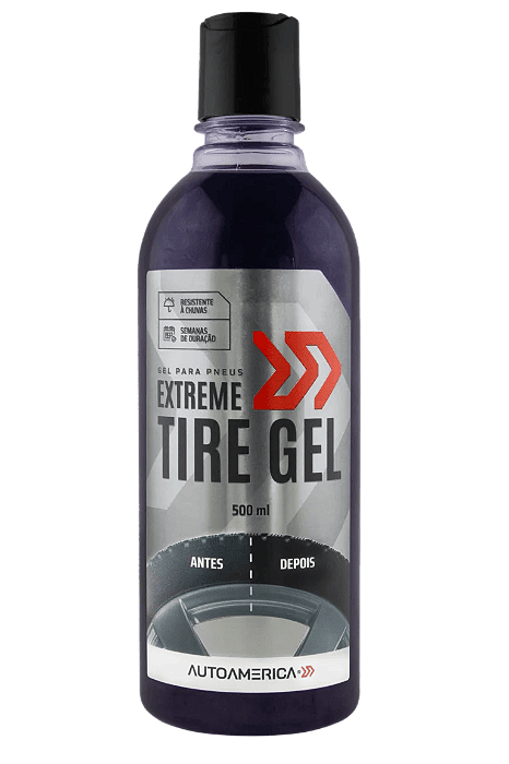 Extreme Tire Gel Pretinho para Pneus Autoamerica 500ml