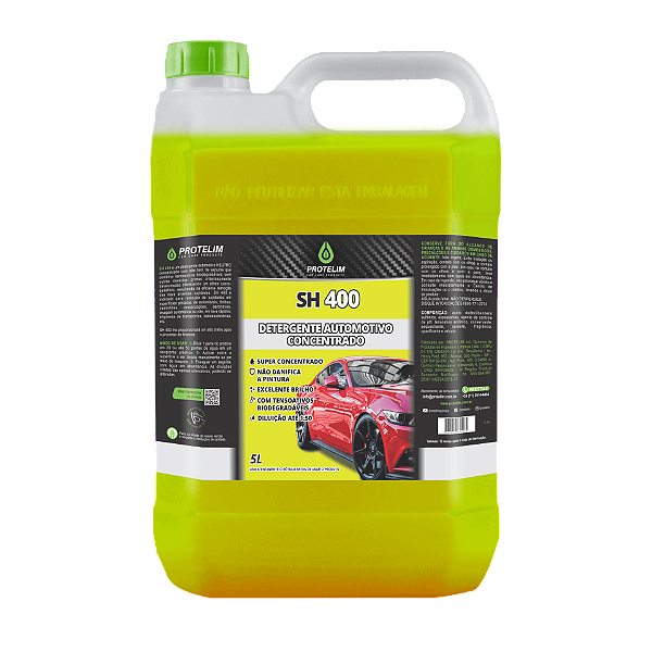 Prot SH400 Detergente Neutro Concentrado 5L - Protelim