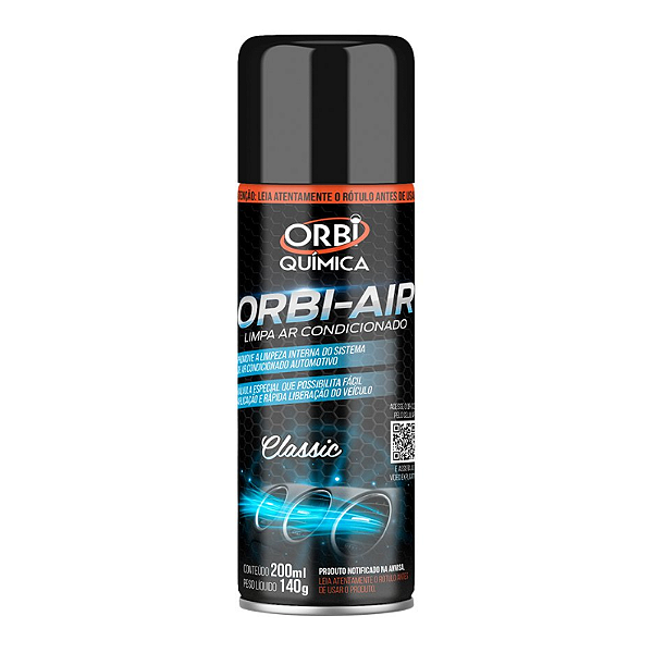 Limpa ar Condicionado Orbi Air Classic 200ml Orbi Química