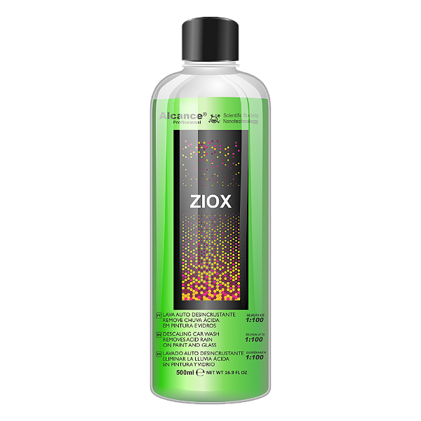 Ziox Shampoo Concentrado PH Ácido - 500ml Alcance