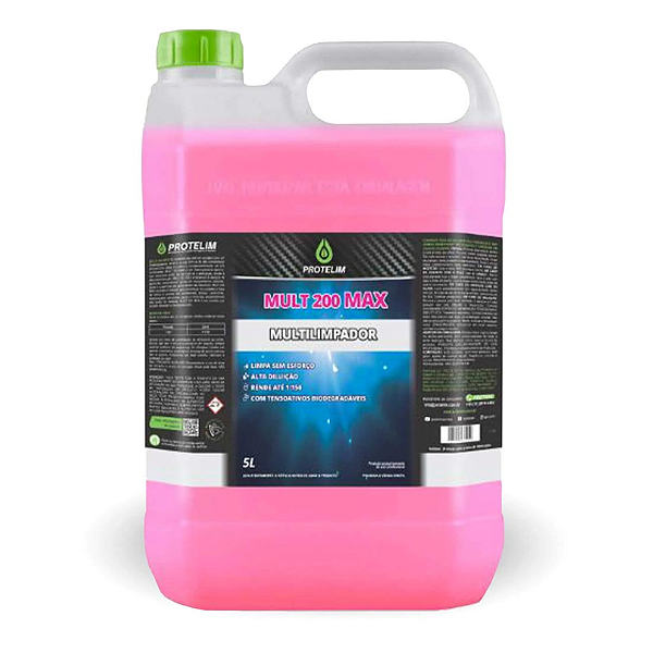 Prot Mult 200 Max Desengraxante Multiuso Concentrado 5L - Protelim