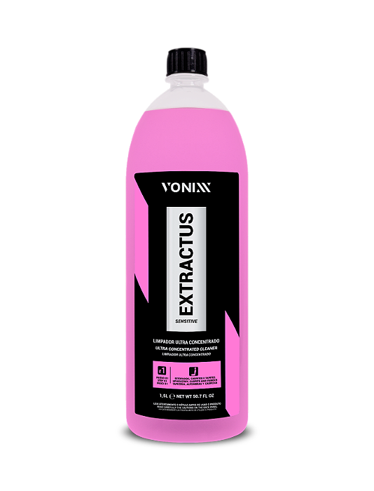 Extractus Sensitive Limpador Concentrado para Tecidos Delicados e de Fibras Naturais 1,5L Vonixx