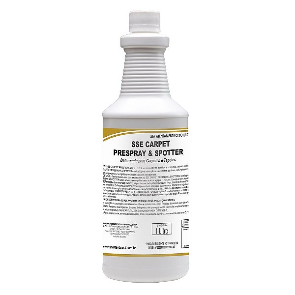 SSE Carpet Removedor de Manchas Tecidos 1L Spartan