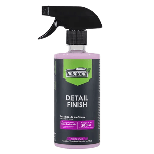 Detail Finish - Cera Líquida Limpadora de Ação Rápida e Alto Impacto Nobrecar 500ml