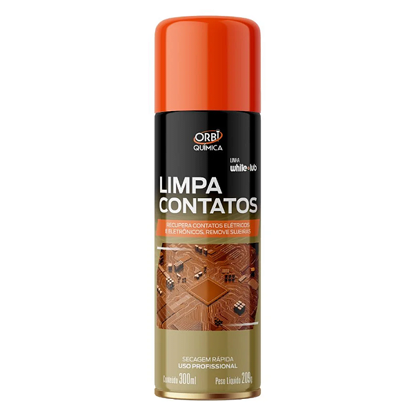Limpa Contatos Elétricos Spray Orbi 300ml