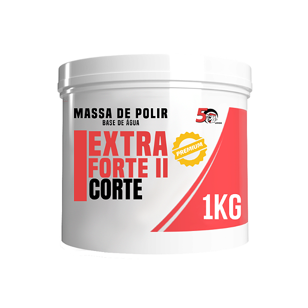 Massa de Polir Extra Forte II 1Kg Lincoln