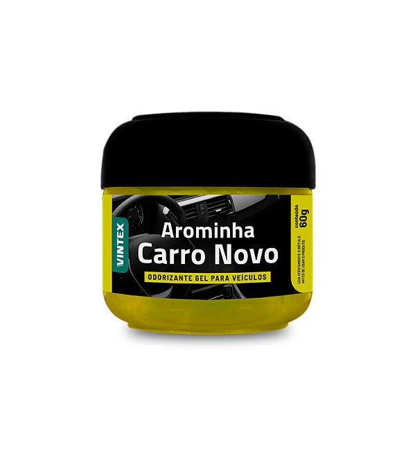 Aromatizante Gel Carro Novo 60g Vintex