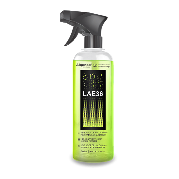 LAE-36 Anti-Mascaramento com Álcool Isopropílico IPA Alcance 500ml