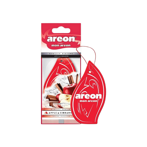 Aromatizante Folha Maçã e Canela Apple & Cinnamon Areon
