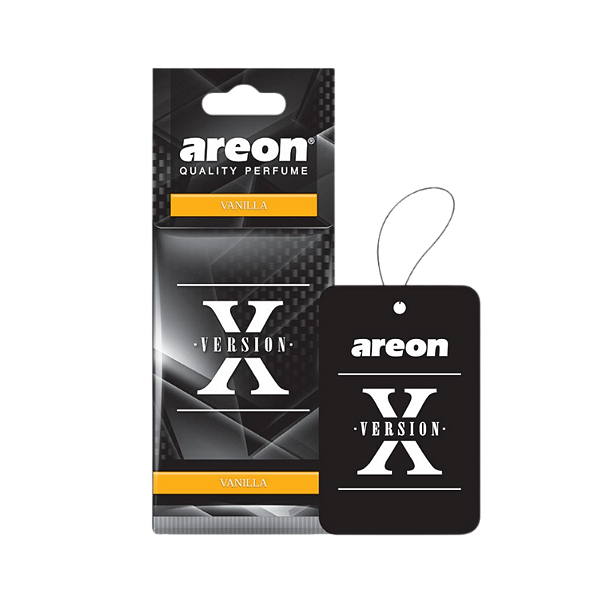 Aromatizante Folha X Version Vanilla Baunilha Areon