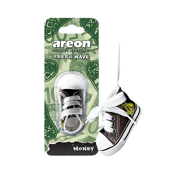 Aromatizante Tênis Fresh Wave Money Areon