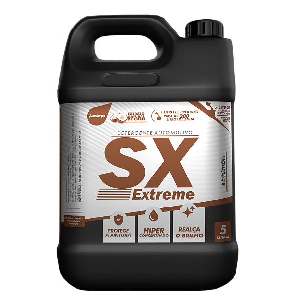 SX Extreme Detergente Automotivo Autolimpe 5L