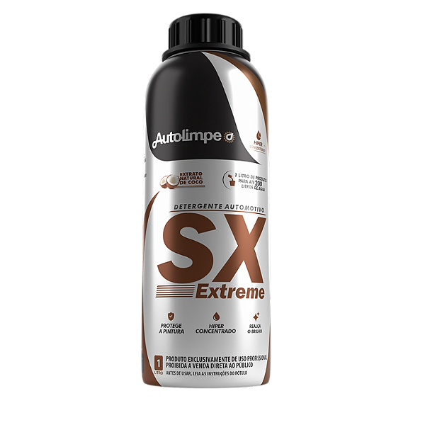 SX Extreme Detergente Automotivo Autolimpe 1L