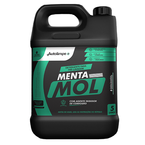 Mentamol Detergente Automotivo Pré Lavagem Autolimpe 5L