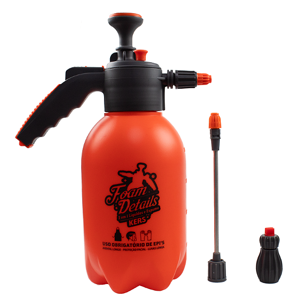 Pulverizador Foam Details Snow Foam Manual 2L Kers