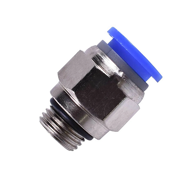 Conexão Reta Macho 1/4 x 06 BSP Metalfort