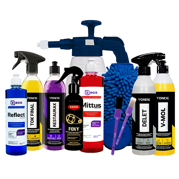 Kit para Limpeza de Moto Vonixx