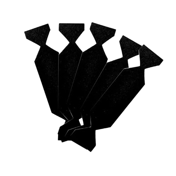 Feltro Black para Espátula com 5 Unidades 57-316 Exfak