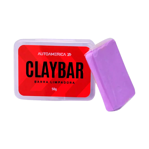 Clay Bar Autoamerica Abrasividade Média 50g