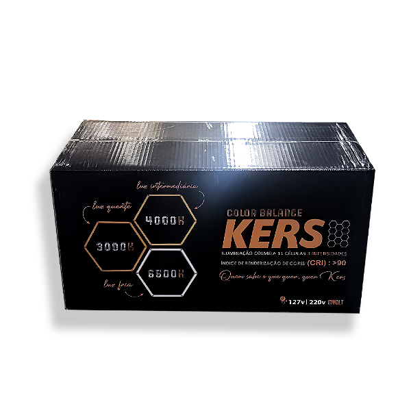Iluminação Colmeia Kers 11 Células Color Balance 3 Cores Bivolt 330W