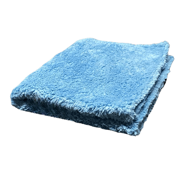 Flanela de Microfibra Azul Corte Laser 40x40cm 500GSM JS